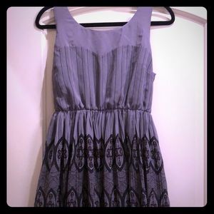 Purple Lauren Conrad sweetheart tank dress LC